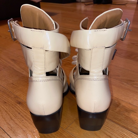 Chloe Rylee Lace-up Booties - Picture 3 of 6